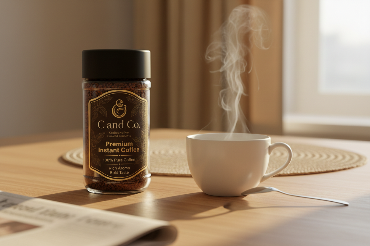 C and co. Premium Instant Coffee — 50g